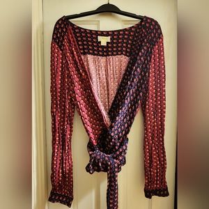 Maeve by Anthropologie boho blouse size 12